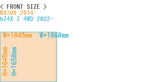 #NX300 2014- + bZ4X Z 4WD 2022-